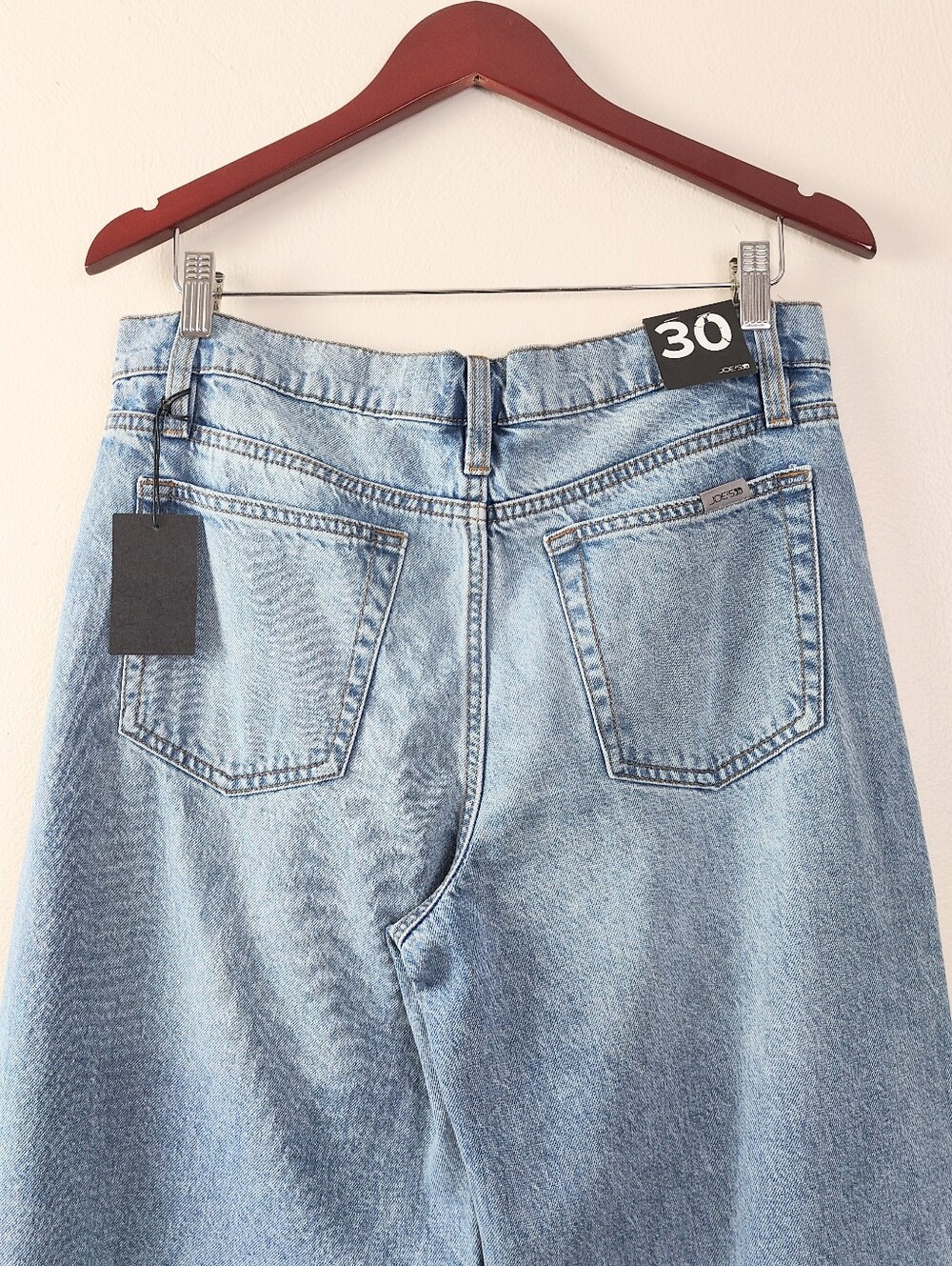 NEW! Joe's Jeans Low Rise Wide Leg Jeans Size 30 Relaxed Fit Hanoi Denim Pants - Picture 8 of 12